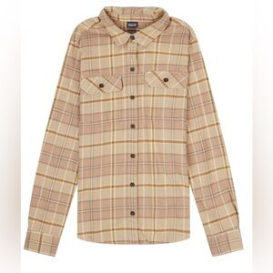 Patagonia Women's Long-Sleeved Organic Cotton Midweight Fjord Flannel Shirt